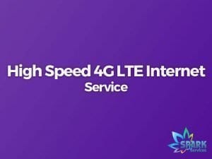 High Speed 4G LTE Internet Service