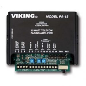 15 Watt Paging Amplifier and Loud Ringer