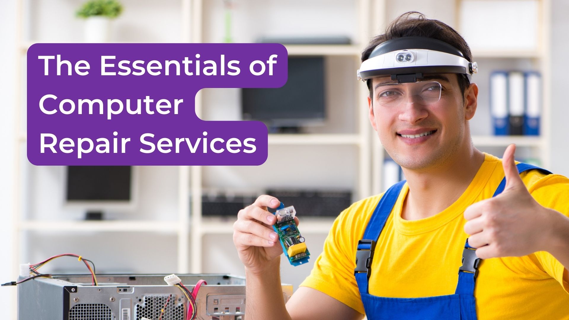Read more about the article The Essentials of Computer Repair Services