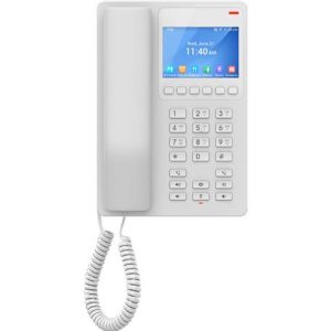 GS-GHP630W Hotel Phone, Color LCD, Dual WiFi 6, WH