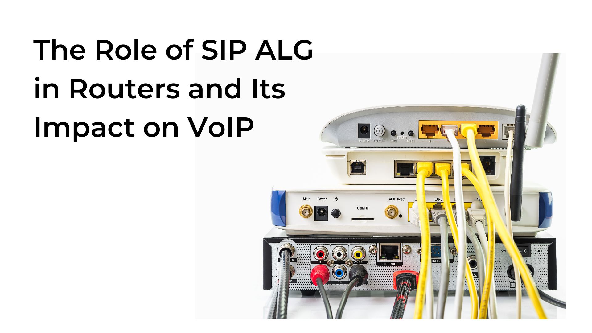 Role of SIP ALG in Routers