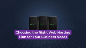 Read more about the article Choosing the Right Web Hosting Plan for Your Business Needs