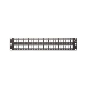 ICC-IC107BP482 PATCH PANEL, BLANK, HD, 48-PORT, 2 RMS