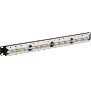 ICC-ICMPP02460 PATCH PANEL, CAT 6, 24-PORT, 1 RMS