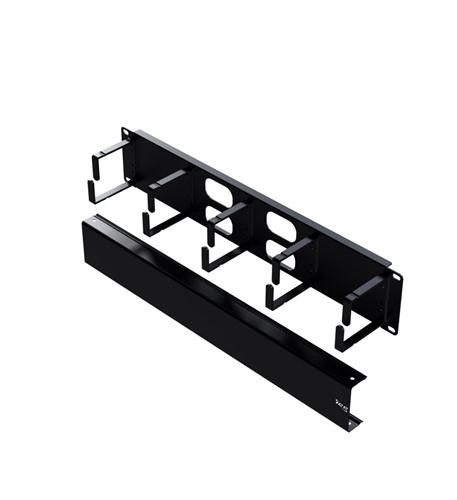 ICC-ICCMSCMPK2 PANEL CABLE MGMT METAL RING AND COVER 2U