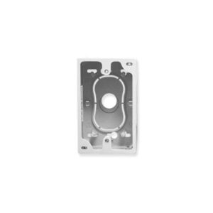 ICC-ICACSMBSWH JUNCTION BOX, 1-GANG, WHITE