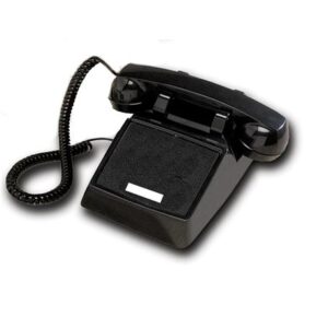 ITT-2500NDL-BK 250000-VBA-NDL Black desk no dial