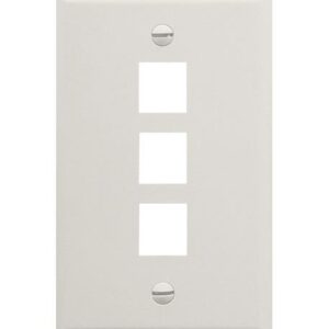 WAV-FACE-3-WH-25PK FP03PWH-SPK FACEPLATE 25 PK WHITE