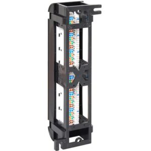 ICC-ICMPP12V5E PATCH PANEL, VERTICAL, CAT 5E, 12-PORT