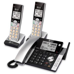 ATT-CL84215 2 Handset Corded Cordless Answering Sys