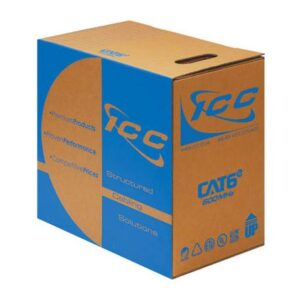 ICC-ICCABR6EWH CAT6e CMR PVC CABLE WHITE