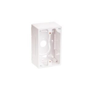 ICC-ICACSMBSWH JUNCTION BOX, 1-GANG, WHITE