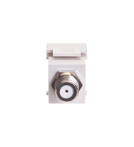 ICC-IC107B5FWH MODULE, F-TYPE, NICKEL PLATED, WHITE - Image 3