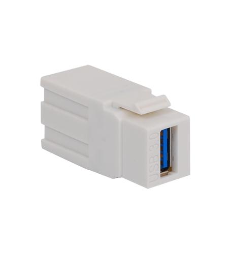 ICC-IC107UAAWH MODULE, USB,TYPE A, FEMALE TO FEMALE, WH