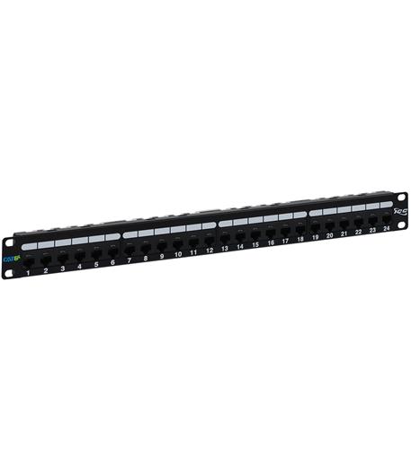 ICC-ICMPP0246B PATCH PANEL, CAT 6A, 24-PORT, 1 RMS