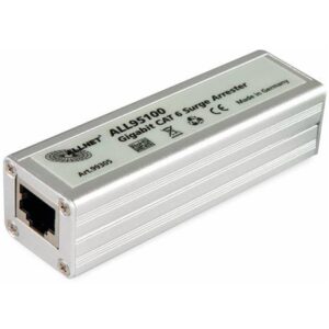ALLNET-ALL95100 Ethernet Surge Protectr PoEplus Gig RJ45