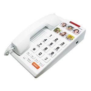 SCI-H3000-W Big Button 6-Photo Speakerphone HA510S6D