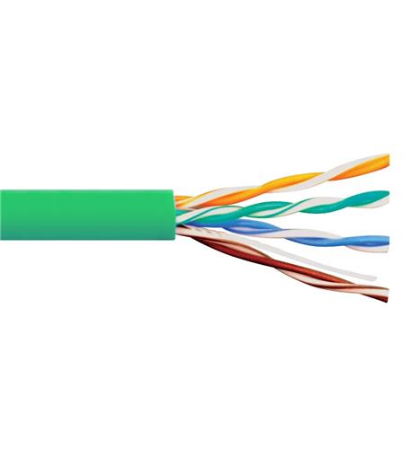 ICC-ICCABT6VGN C6 500 UTP SLD CBL 23G 4P CMP, 1K GREEN