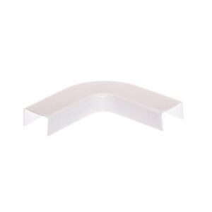 ICC-ICRW12EOWH FLAT ELBOW, 1 1/4in, WHITE, 10PK