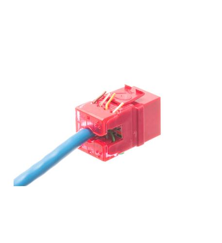 ICC-IC107F6CRD MODULE, CAT 6, HD, 25PK, RED - Image 3