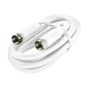 ST-205-415WH 6′ F-F White RG6/UL Cable