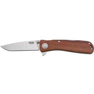 SOG-TWI17-CP SOG TWITCH II – WOOD HANDLE
