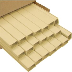ICC-ICRWR11SIV RACEWAY, .75inW X .5inH X 6’L, IVORY