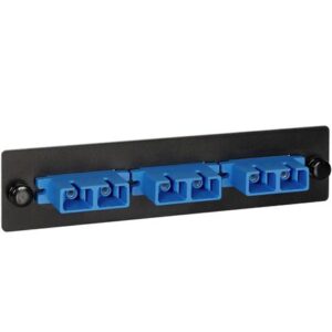 ICC-ICFOPS26BK ADAPTER PANEL, 3 DUPLEX SC, 6F, BLUE, SM