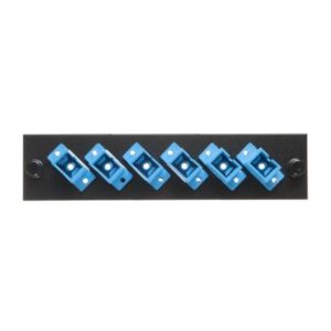 ICC-ICFOPS26BK ADAPTER PANEL, 3 DUPLEX SC, 6F, BLUE, SM