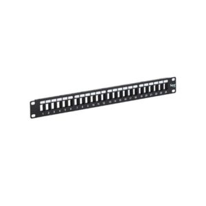 ICC-IC107BP241 PATCH PANEL, BLANK, HD, 24-PORT, 1 RMS