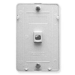 ICC-IC630DB6WH Wall Plate IDC 6P6C – White