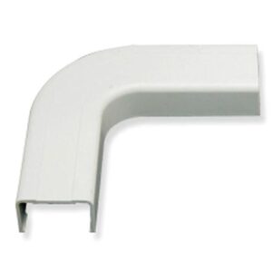 ICC-ICRW11EOWH FLAT ELBOW, 3/4in, WHITE, 10PK