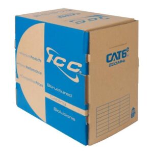 ICC-ICCABR6EBL CAT6e CMR PVC Cable Blue
