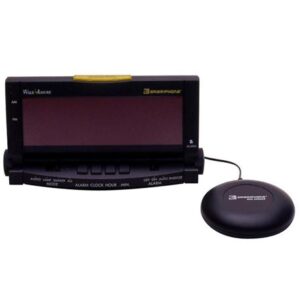 CLARITY-WAKE Wake Assure Alarm Clock 85dB – Black