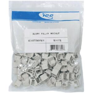 ICC-IC107BNVWH HD MODULE, BLANK 100 PK, WH