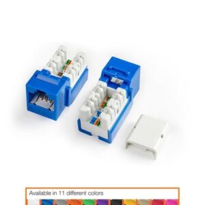 HY-KJNE-8P8C-C6-90-BL KJNE-8P8C-C6-90-BL CAT6 JACK BLUE