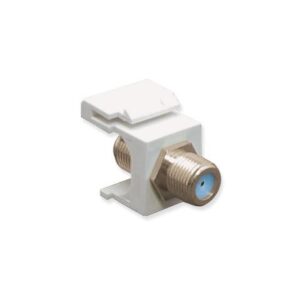 ICC-IC107B9FWH MODULE, F-TYPE, NICKEL PLATED, 3 GHZ, WH