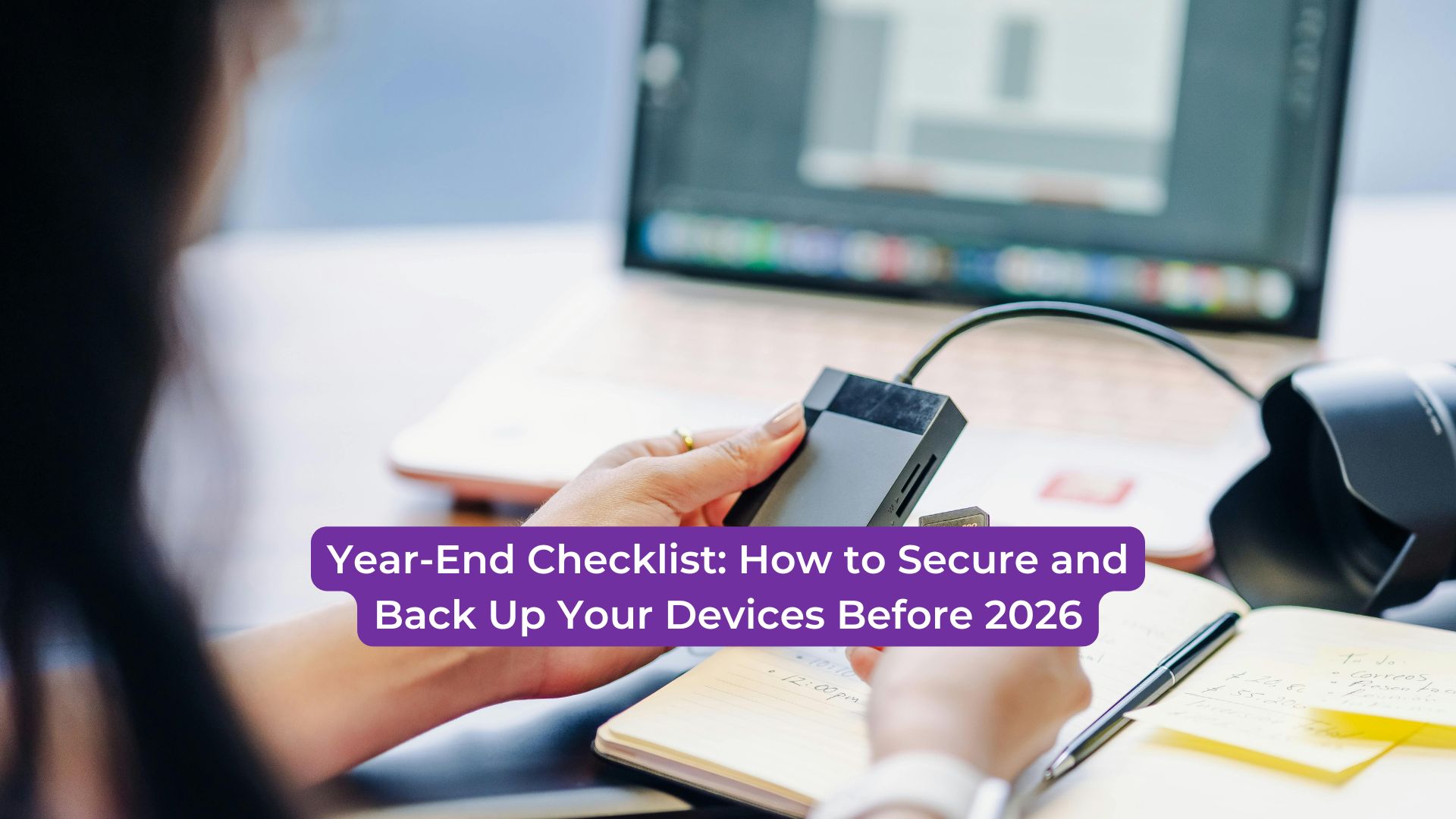 Read more about the article Year-End Checklist: How to Secure and Back Up Your Devices Before 2026