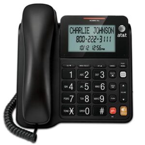 ATT-CL2940 Corded Speakerphone with Display – BLACK