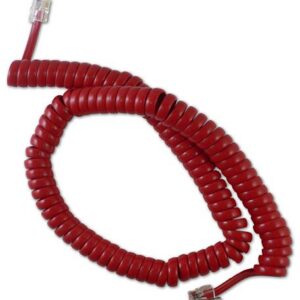 1200RD GCHA444012-FCR / 12′ RED Handset Cord