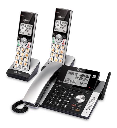 ATT-CL84215 2 Handset Corded Cordless Answering Sys - Image 2