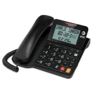 ATT-CL2940 Corded Speakerphone with Display – BLACK