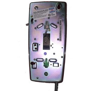 ITT-2554-AHC-RD 255447AHC20M Wall Phone w/Metal Cradle