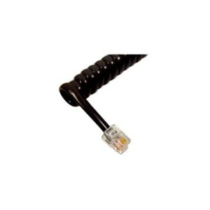 1200BK GCHA444012-FBK / 12′ BLACK Handset Cord
