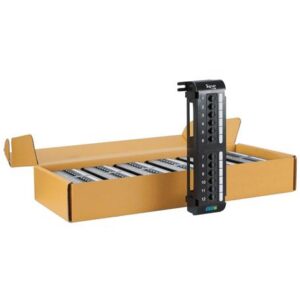 ICC-ICMPP1260V PATCH PANEL, VERT, CAT 6, 12-PORT, 6 PK