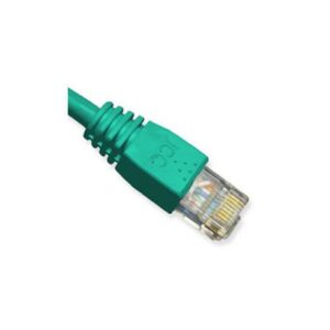 ICC-ICPCSJ01GN PATCH CORD, CAT 5e, MOLDED BOOT, 1′ GN