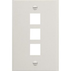 WAV-FACE-3-WH-25PK FP03PWH-SPK FACEPLATE 25 PK WHITE