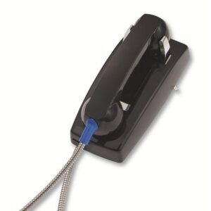 ITT-2554-AHCNDL-BK 255400AHCNDL Wall Phone w/Metal Cradle