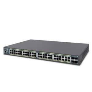 ENG-EWS7952FP-FIT 48-Port Gigabit PoE+ Switch with 740W Bu