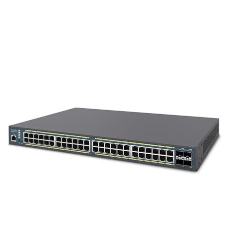 ENG-EWS7952FP-FIT 48-Port Gigabit PoE+ Switch with 740W Bu - Image 2